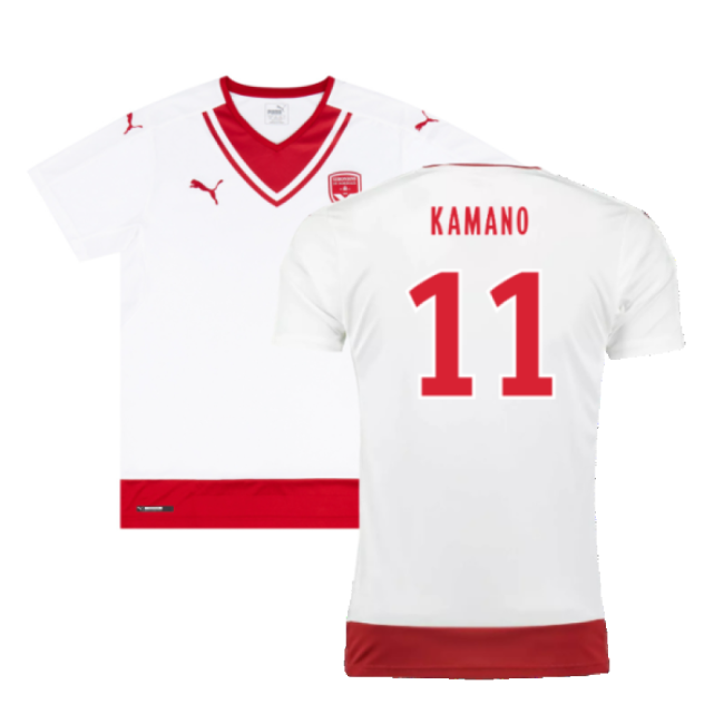 Bordeaux 2016-17 Away Shirt ((Very Good) L) (Kamano 11)-Vantage Point Soccer